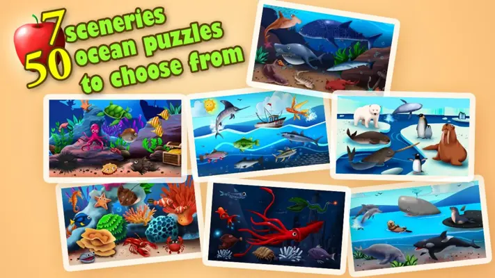 Ocean Jigsaw Puzzle Free android App screenshot 0